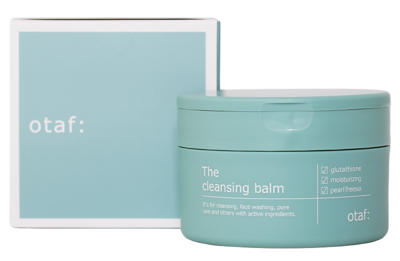 クレンジングバームブルー