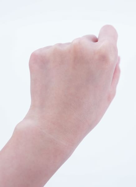 パック後洗い流した写真